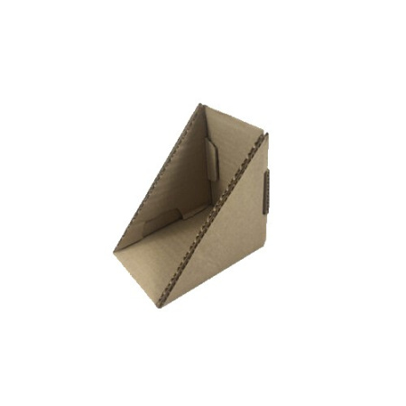 Гофроуголок защитный 150*60*150 Бурый В прямой