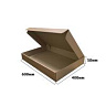 Коробка для пирогов 600*400*50 Бурый B