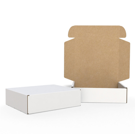 Короб самосборный с ушками 440*400*110 Белый В