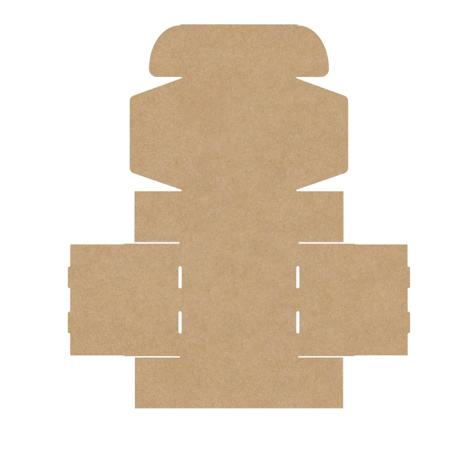 Короб самосборный с ушками 300*300*140 Белый В