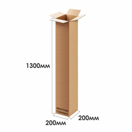 Гофрокороб 200*200*1300 Бурый П Гофрокороб 200*200*1300 Бурый П