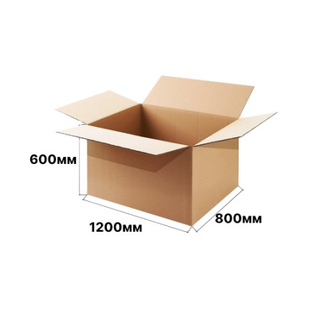 Гофрокороб 1200*800*600 Бурый П