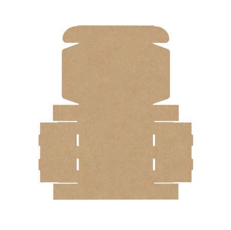 Короб самосборный с ушками 300*250*70 Белый В