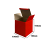 Коробка "ласточкин хвост" 100*100*100 Красный МГК