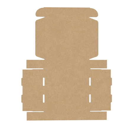 Короб самосборный с ушками 240*230*50 Белый В