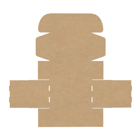 Короб самосборный с ушками 250*160*110 Белый Е