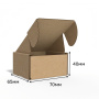 Короб самосборный с ушками 70*65*40 Бурый Е