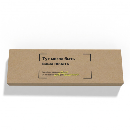 Короб самосборный с ушками 1320*411*114 Бурый В