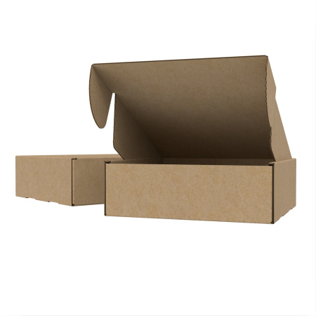 Короб самосборный с ушками 300*300*100 Бурый В