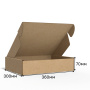 Короб самосбоный с ушками 360*300*70 Бурый В