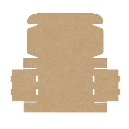 Короб самосборный с ушками 250*150*50 Бурый Е