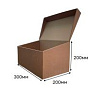 Коробка крышка-дно 300*200*200 Бурый В