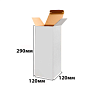Коробка "ласточкин хвост" 120*120*290 Белый МГК