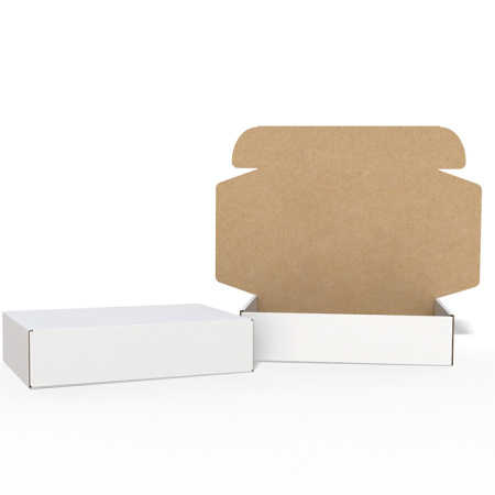 Короб самосбоный с ушками 360*300*70 Белый В