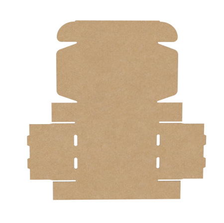 Короб самосборный с ушками 210*155*55 Е Бурый