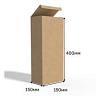 Коробка"ласточкин хвост" 150*150*400 Бурый В