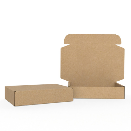 Короб самосборный с ушками 620*350*120 Бурый П