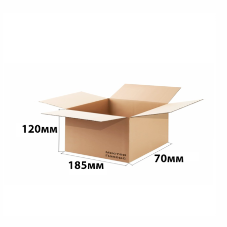 Гофрокороб 185*120*70 Бурый В