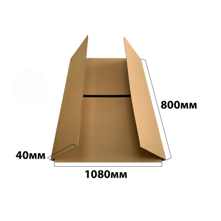 Гофрокороб 1080*800*40 ВС распашной / под картины / оберточного типа Гофрокороб 1080*800*40 ВС распашной / под картины / оберточного типа