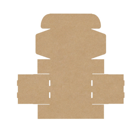 Короб самосборный с ушками 270*200*100 Белый В