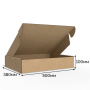 Короб самосборный с ушками 500*380*100 Бурый В